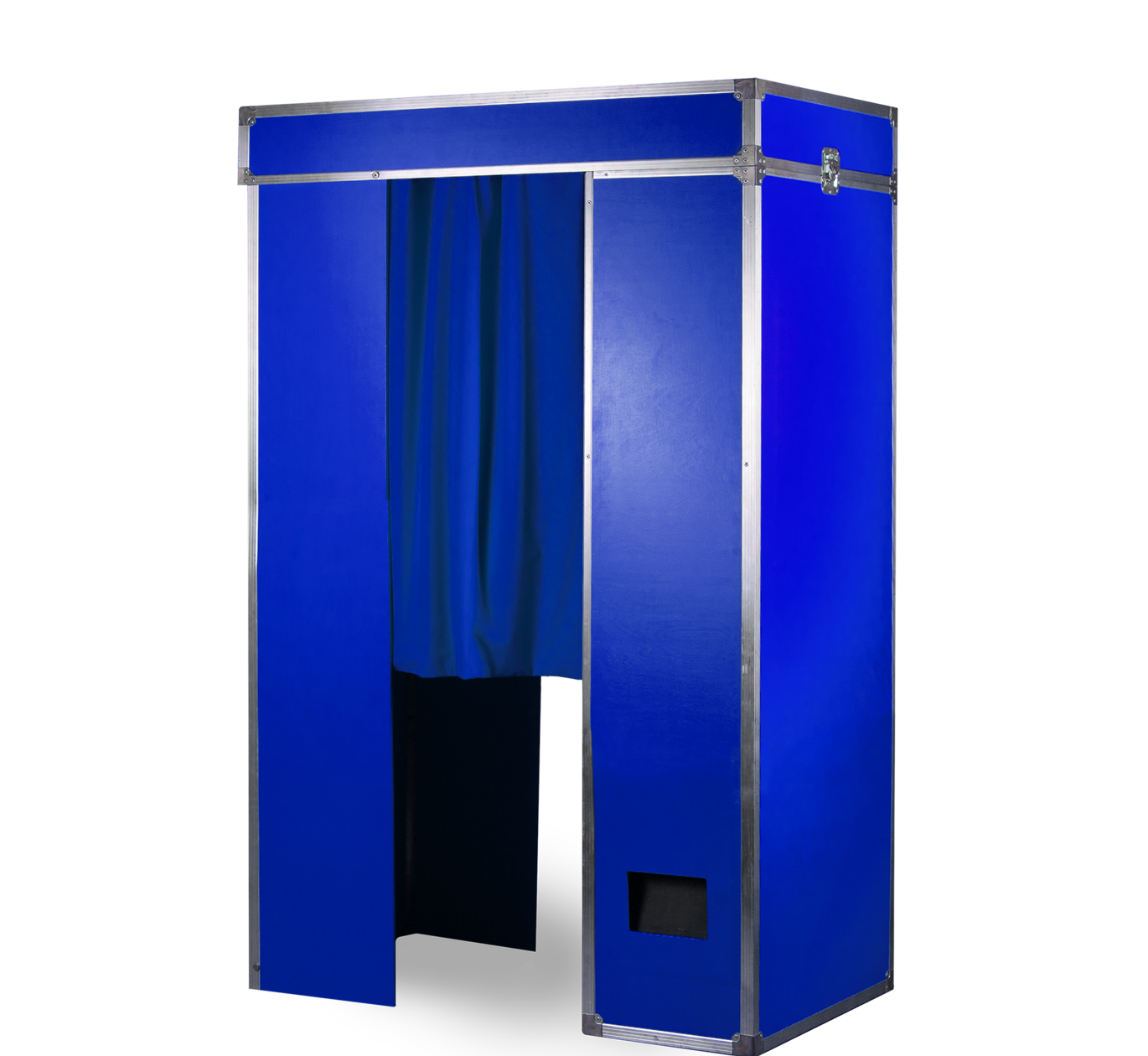 Fotoautomat-blau