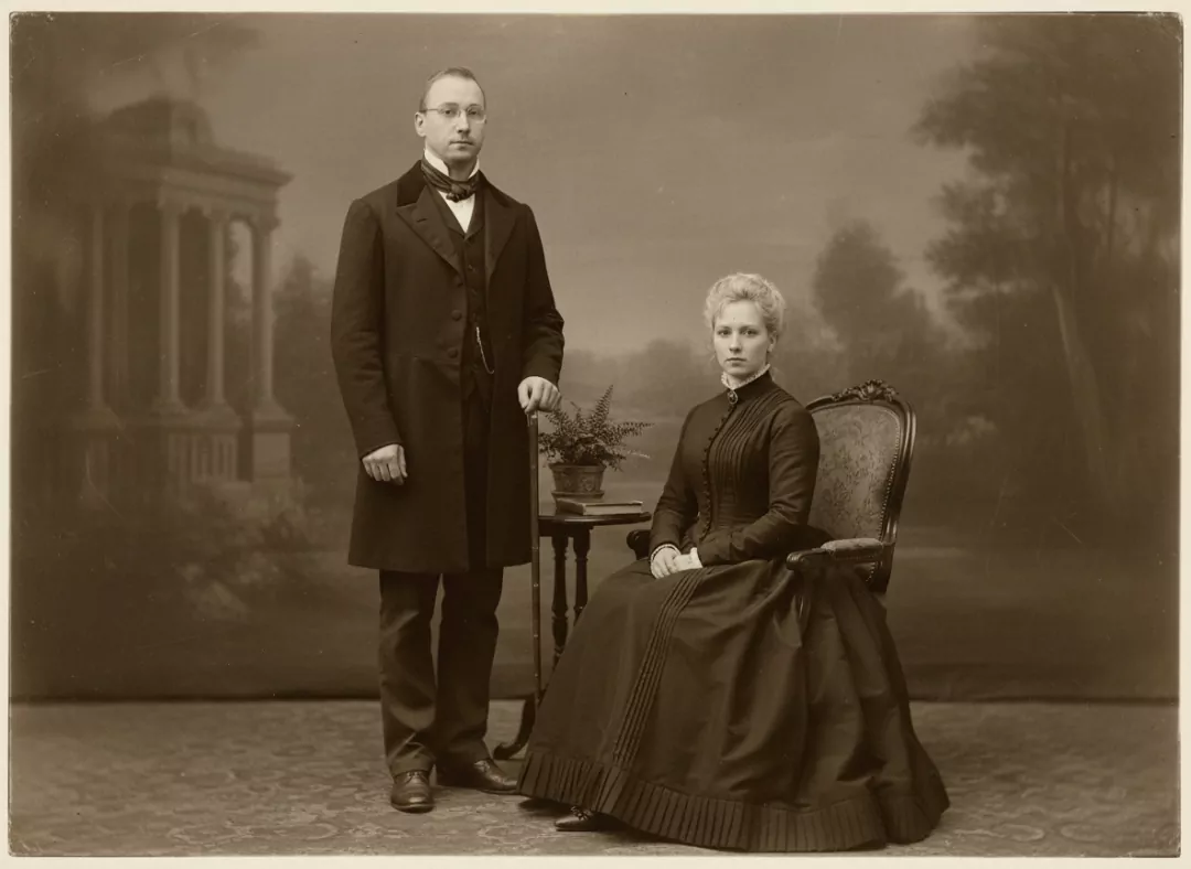 Fotobox Bildbearbeitung KI - Zeitreise ins Jahr 1900