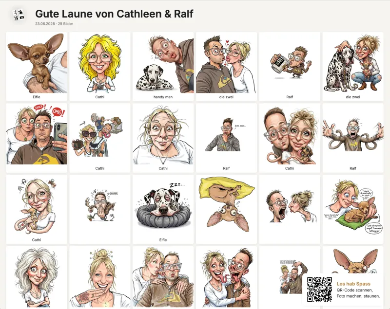 4. Drucken & als Gästebuch verewigen