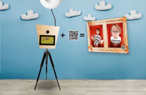 Live Fotobox mit QR Code eine Bild direkt auf dein Handy bekommen